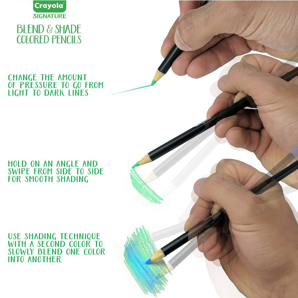 Crayola® Signature Blend & Shade Colored Pencils with Tin | Michaels